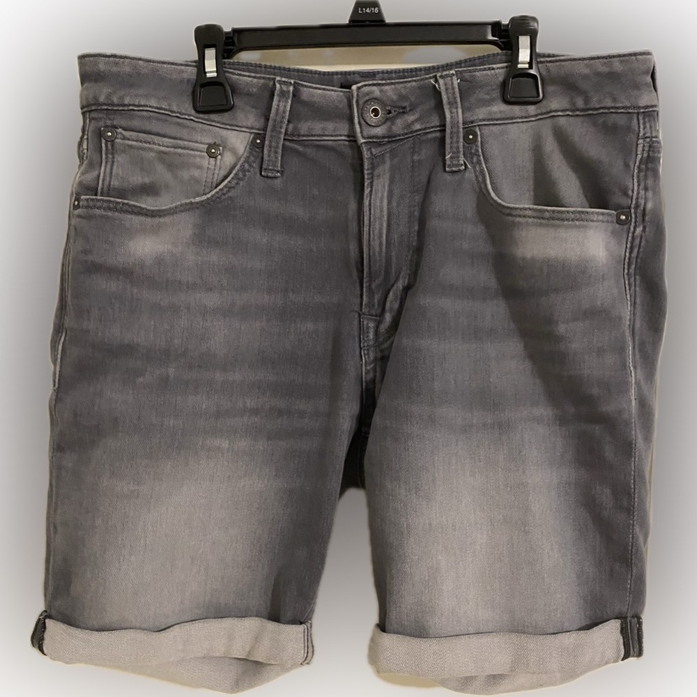Cuffed Jean Shorts (Jorts) (M)